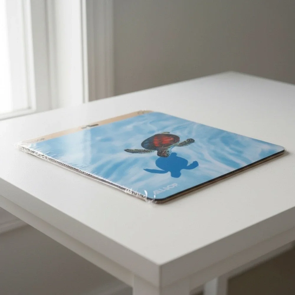 Allsop Naturesmart Mouse Pad Turtle Design Soft Non-Skid Base 8.5‎ in X 8 in